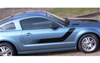 2005-09 Mustang Boss Style Side Stripe Kit - No Name